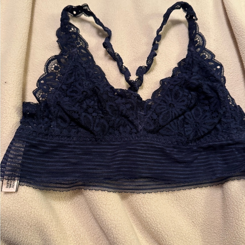 Victoria's Secret Navy Lace Bralette